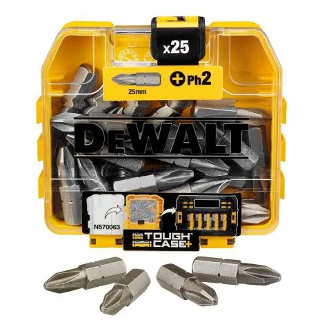 Erbjudande DT71522-QZ Dewalt Bitssats PH 2, 25 mm, 25-pack